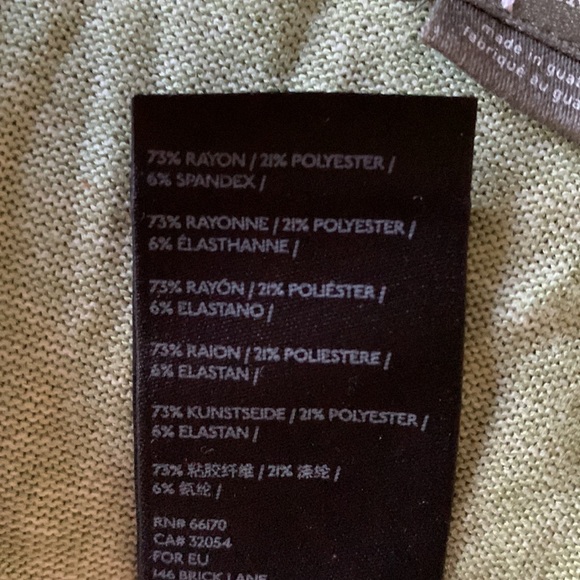 Moss Green Anthro Sweater - Picture 5 of 5